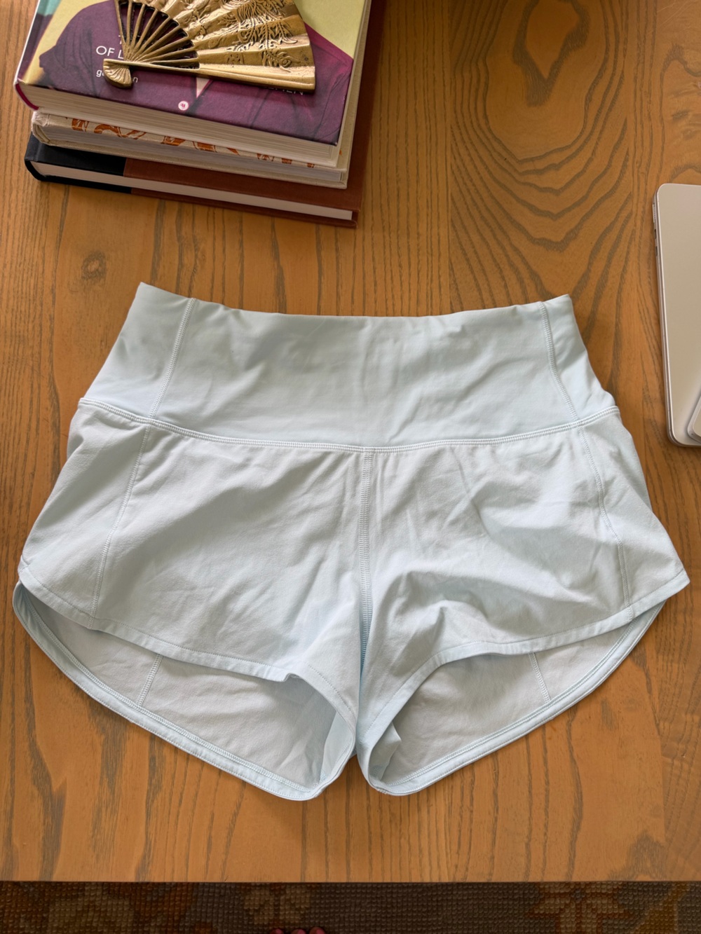 Lululemon Light Blue Women's Speed Up Shorts 2.5”